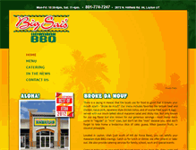 Tablet Screenshot of bigsaishawaiianbbq.com